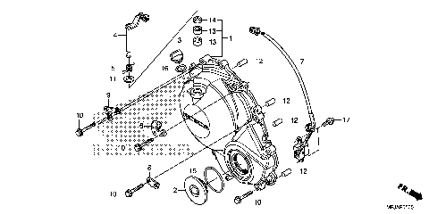 RIGHT CRANKCASE COVER