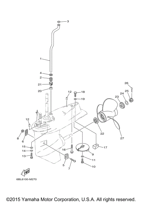 LOWER CASING DRIVE 2