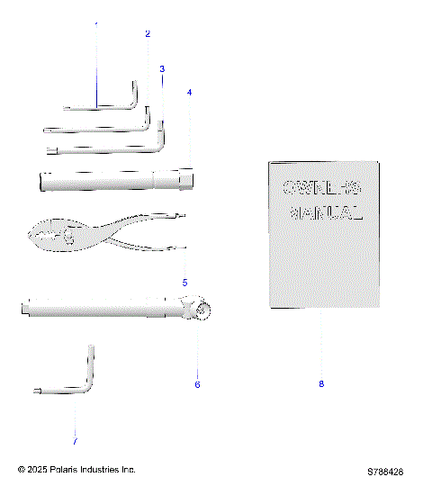 REFERENCES, TOOL KIT & OWNERS MANUAL