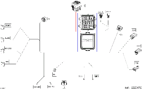 08- ELECTRIC - Console Wiring Harness - 278004135