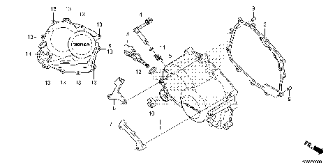 RIGHT CRANKCASE COVER