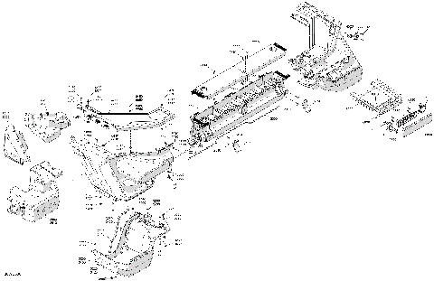 06- HULL - Rear Deflector Float and Rear Bumper