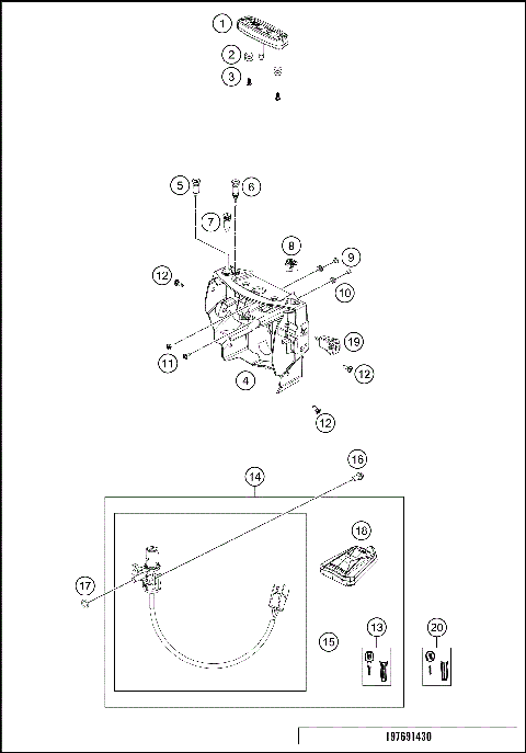 INSTRUMENTS / LOCK SYSTEM