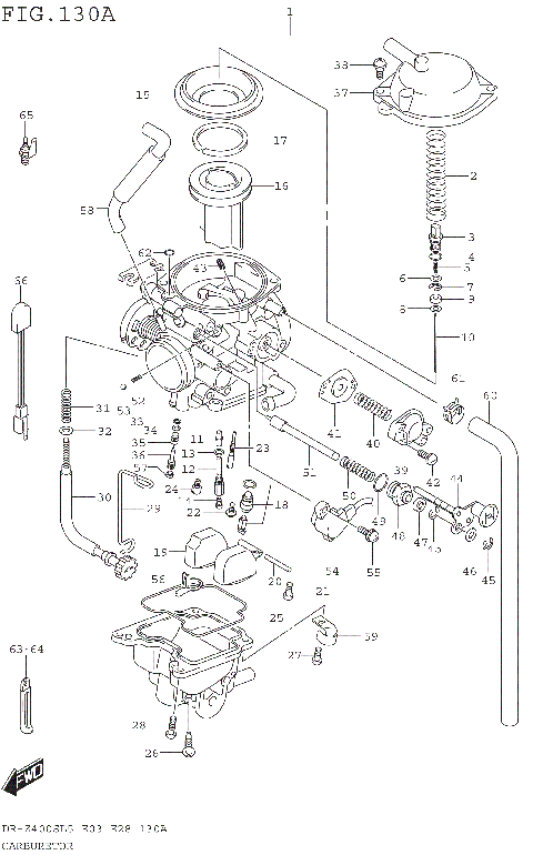 CARBURETOR (DR-Z400SL5 E03)
