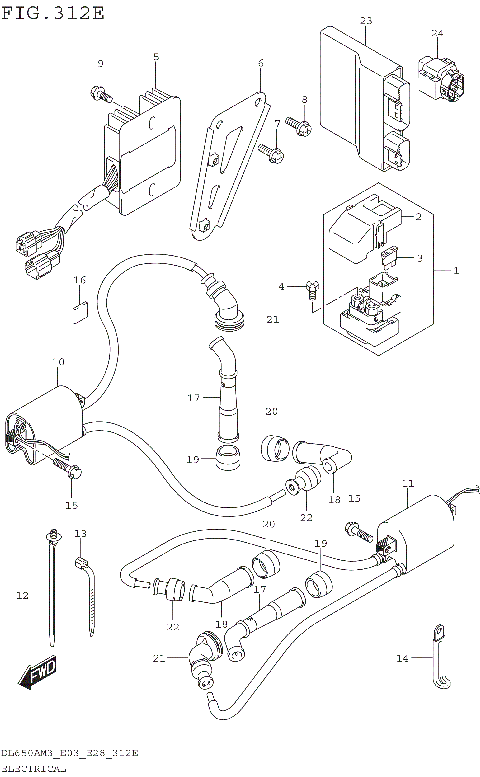 ELECTRICAL (DL650XAM3E28)