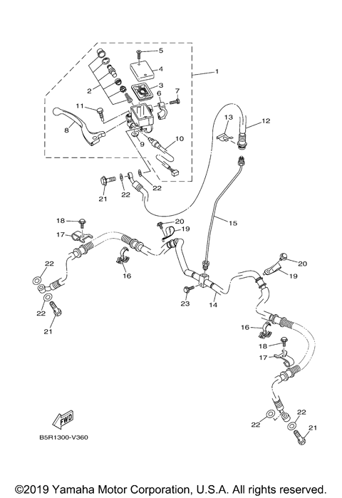 FRONT MASTER CYLINDER
