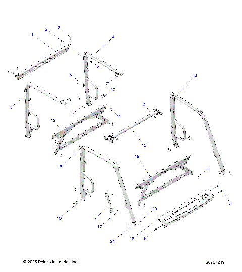 CHASSIS, CAB FRAME