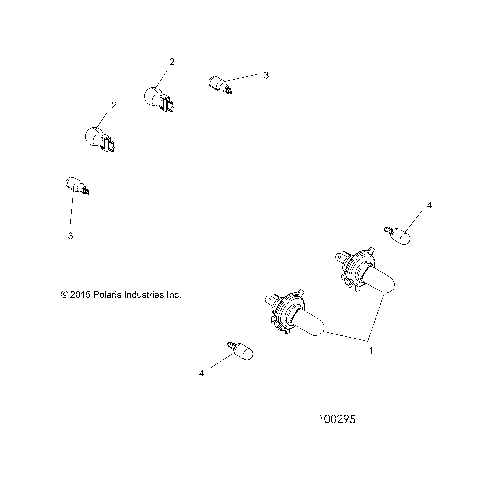 ELECTRICAL, BULBS - A16SUC57C1 [100295]