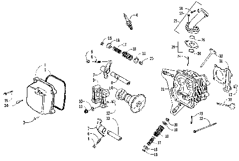CYLINDER HEAD ASSEMBLY [88724]