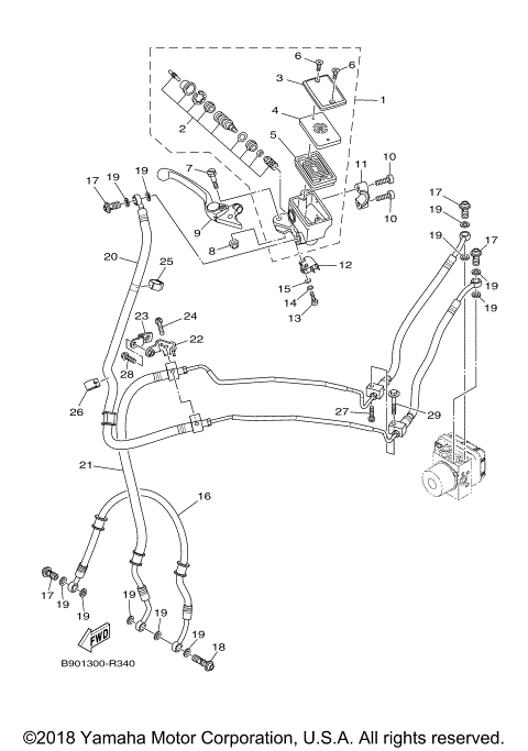 FRONT MASTER CYLINDER
