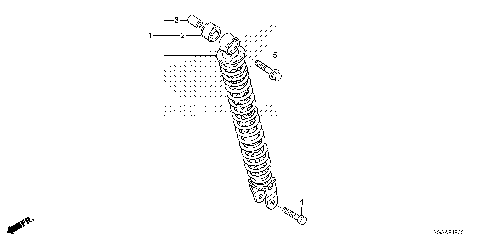REAR SHOCK ABSORBER