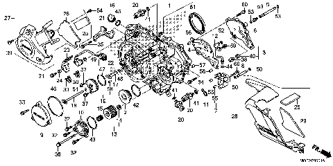 RIGHT CRANKCASE COVER
