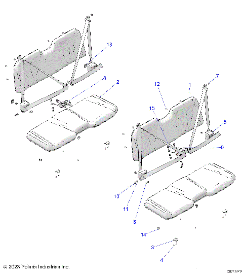 BODY, SEAT - D24M4A57B4/G57B4/U57B4/W57B4 (C0705702)
