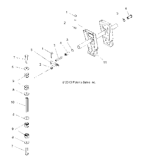 SUSPENSION, TORSION BAR - A13MH76FF (49ATVTORSION11SP500)