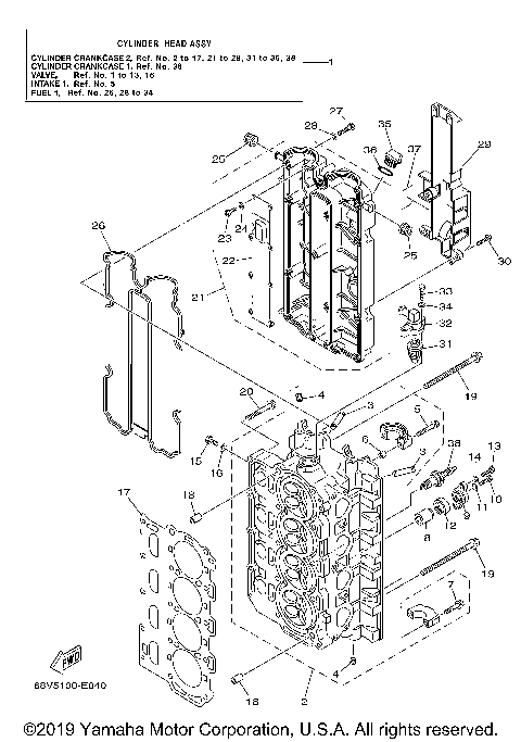 CYLINDER CRANKCASE 2