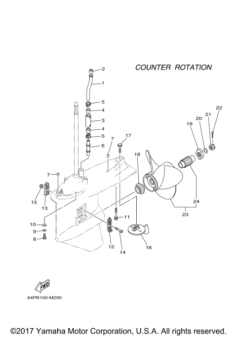 LOWER CASING DRIVE 4