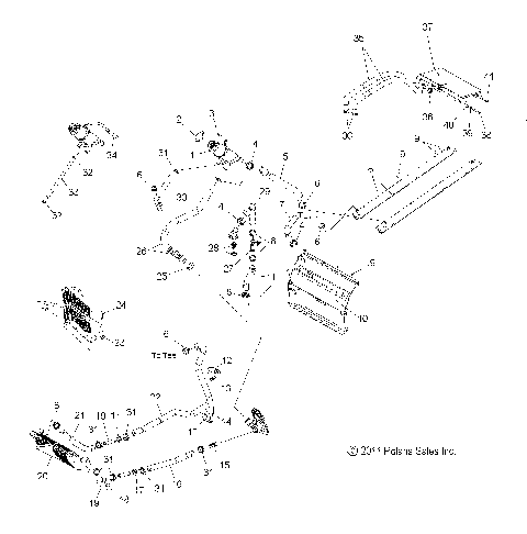 ENGINE, COOLING SYSTEM - S14BR6GSA/GSL (49SNOWCOOLING13600SB)