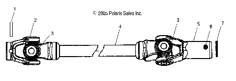 SHAFT, PROP, FRONT - A07MH68AX/AY/AZ (4999200229920022B09)