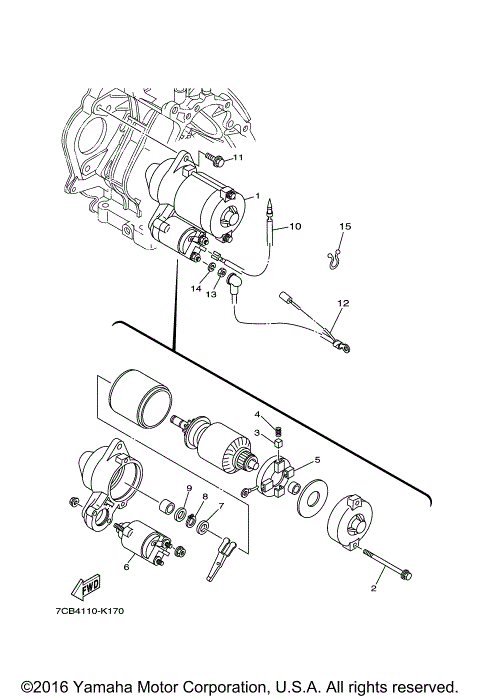 STARTING MOTOR