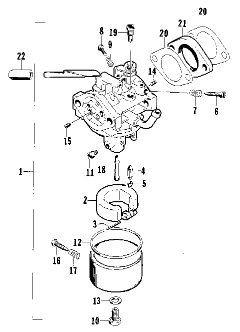 CARBURETOR ASSEMBLY [74886]