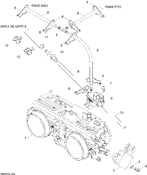 02- Throttle Body 600HO SDI