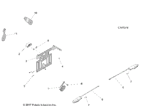 ELECTRICAL, HORN and LICENSE PLATE LIGHT - A19SWE57R1 [C101378]