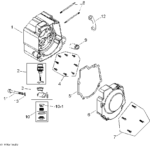 01- Crankcase, Right