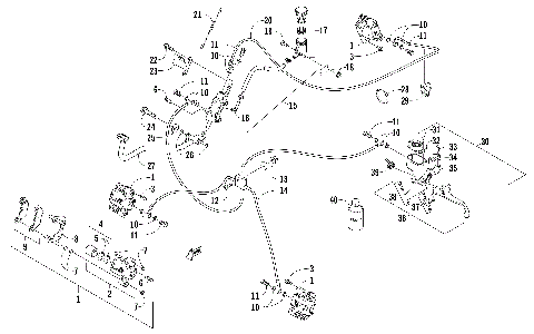 HYDRAULIC BRAKE ASSEMBLY [301824]