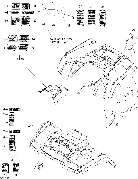 09- Fender And Central Panel Kit