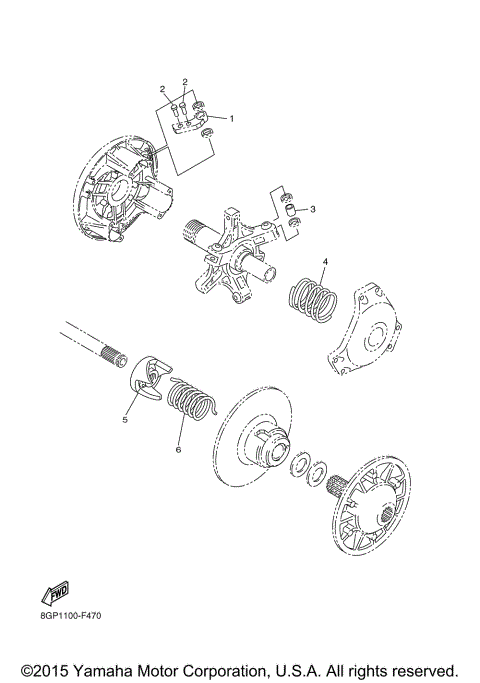 ALTERNATE DRIVE SETTING 1