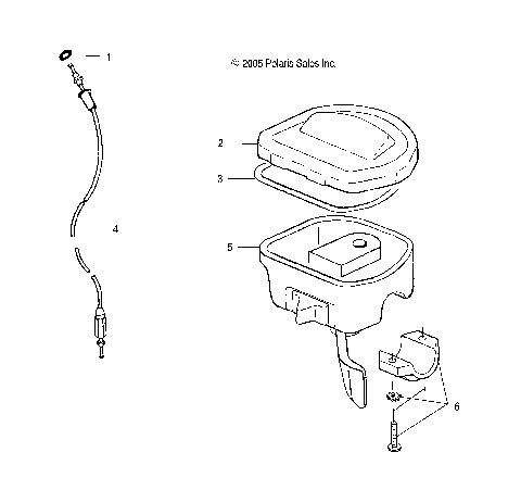 CONTROLS, THROTTLE ASM/CABLE - A07CL50AA (4999201649920164B07)