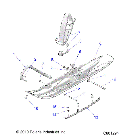 STEERING, SKI ASM. - S20EFS8PS ALL OPTIONS (C601294)