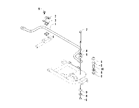 SWAY BAR ASSEMBLY [90820]