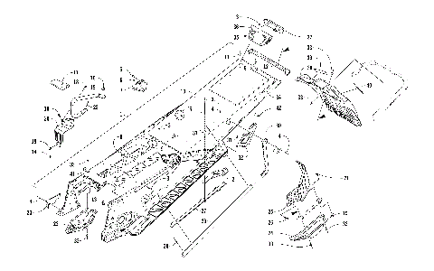 TUNNEL AND SNOWFLAP ASSEMBLY [106046]