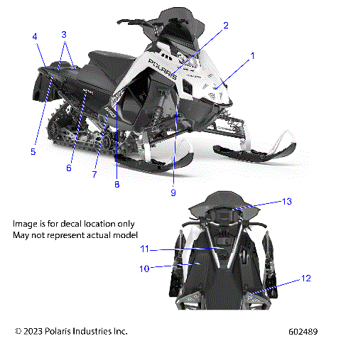 BODY, DECAL - S24TDB6RSL (602489)