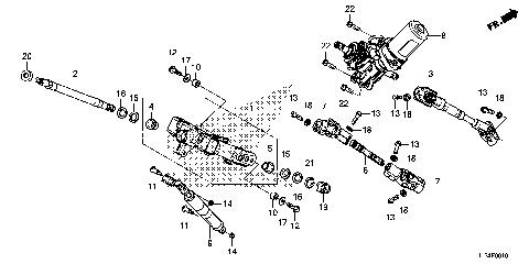 STEERING SHAFT@STEERING
