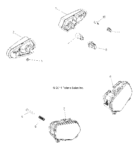 ELECTRICAL, HEADLIGHTS, TAILLIGHTS and BULBS - Z14JT9EFX (49RGRTAILLAMPS12RZRXPI)