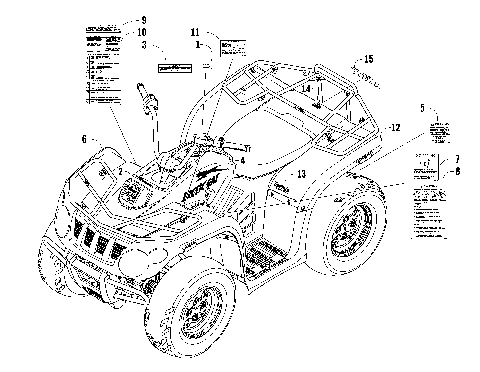 BODY PANELS AND DECALS [88816]
