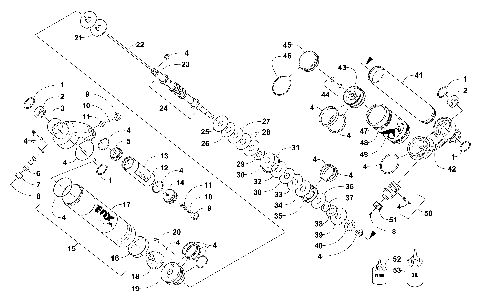 FRONT SUSPENSION SHOCK ABSORBER [101932]