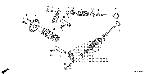 CAMSHAFT@VALVE