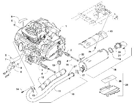 ENGINE AND EXHAUST [301436]