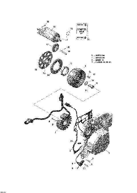 03- Magneto And Electric Starter