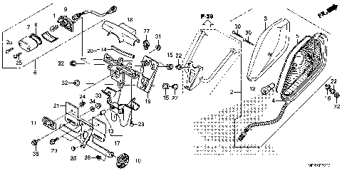 TAILLIGHT@LICENSE LIGHT