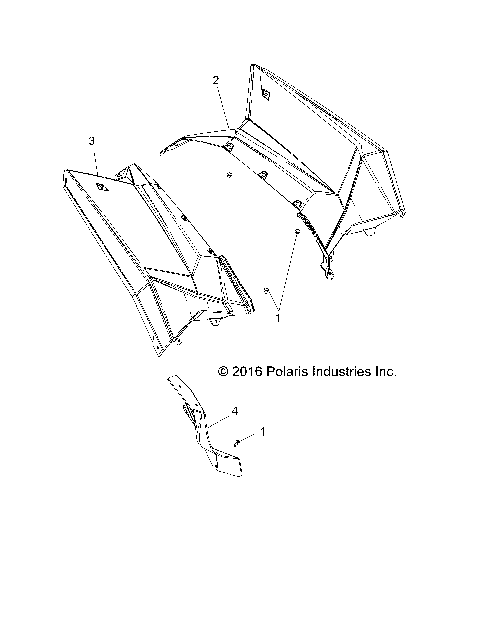BODY, REAR CAB - A19SVA85BG (101050)