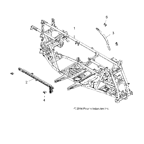 CHASSIS, MAIN FRAME - A16SXE85AS/AM/AB/A85A1/A2/A9 (49ATVFRAME15850SP)