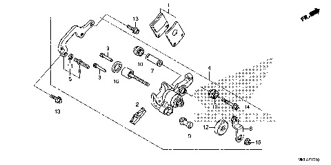 PARKING BRAKE CALIPER