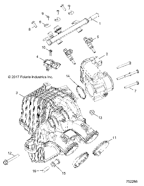 ENGINE, AIR INTAKE MANIFOLD - R18RGE99BM/BB/B7/KBS/UB9/UBG (702286)