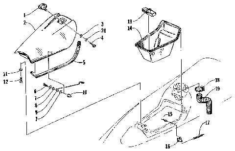 HATCH COVER AND STORAGE TRAY [72631]