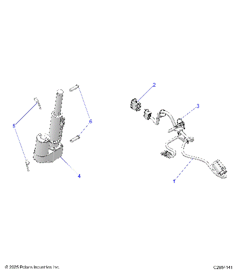 BODY, BOX LIFT - D25E3UC2B4 (C2884141)