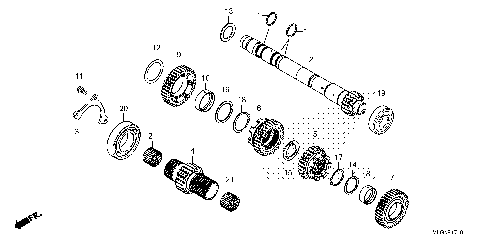TRANSMISSION (MAINSHAFT)